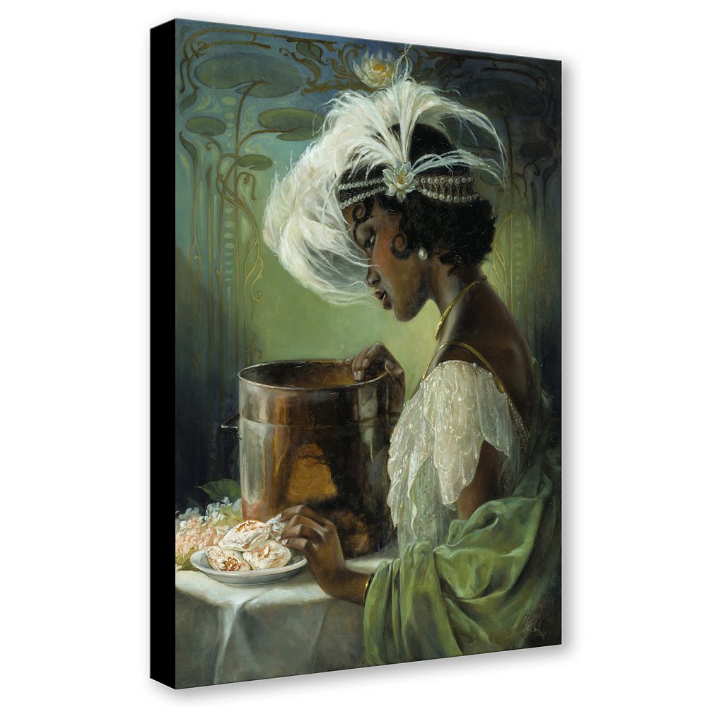 Tiana ''Dig a Little Deeper'' by Heather Edwards Hand-Signed & Numbered Canvas Artwork &ndash; Limited Edition