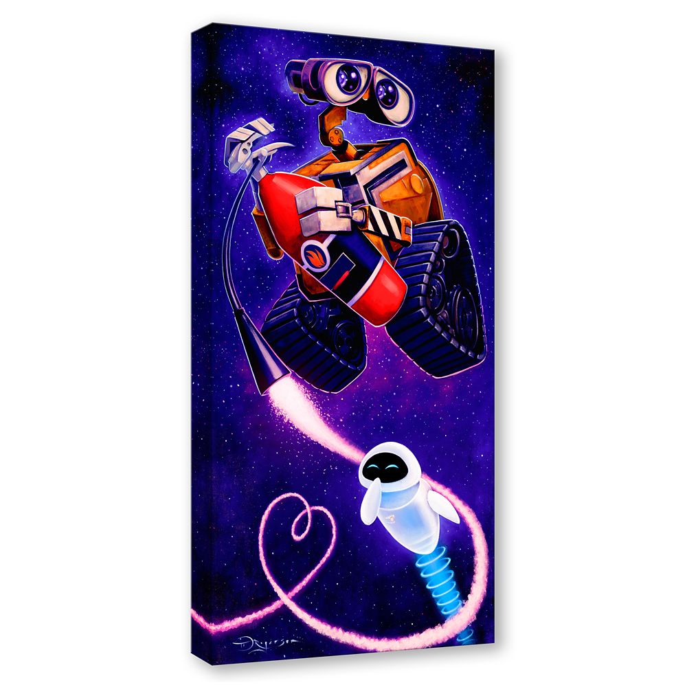 WALL&bull;E ''WALL&bull;E and E.V.E.'' Signed Gicl&eacute;e by Tim Rogerson &ndash; Limited Edition