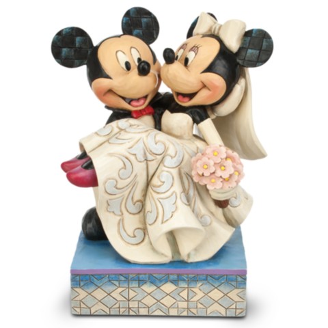 Фигурки Jim Shore Mickey and Minnie Mouse ''Congratulations!'' Figure by