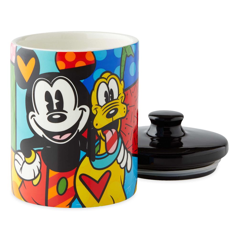 Mickey Mouse and Pluto Canister by Britto &ndash; Small