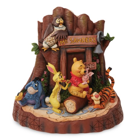 Фигурки Jim Shore Winnie the Pooh and Pals Carved by Heart Figure by