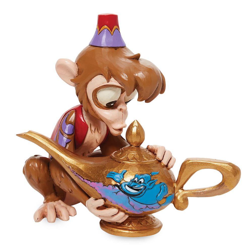 Abu and Genie Lamp Figure by Jim Shore  Aladdin Official shopDisney