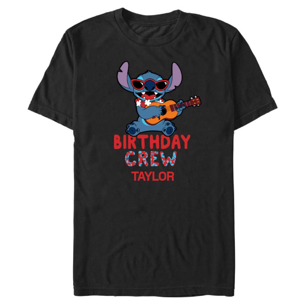 Stitch Birthday Crew! T-Shirt for Adults Lilo & Stitch Customized Official shopDisney
