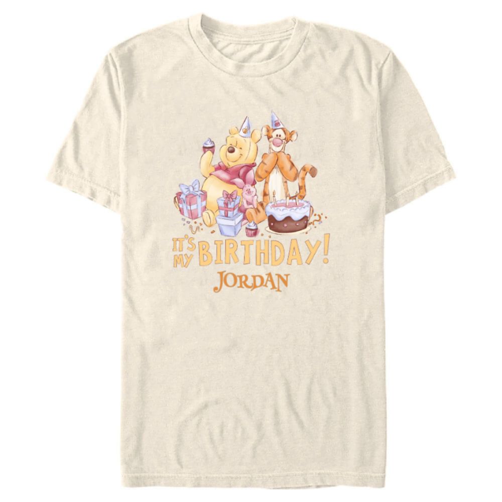 Winnie the Pooh and Pals ''It's My Birthday!'' T-Shirt for Adults – Customized