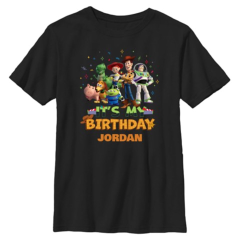 Женские футболки Disney Toy Story ''It's My Birthday'' Party Matching T-Shirt – Customized