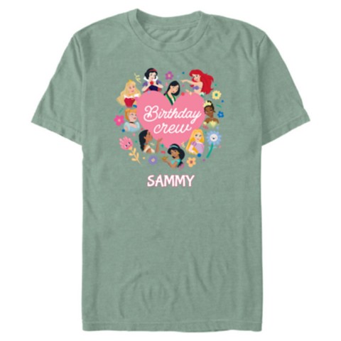 Футболки Disney Princess ''Birthday Crew'' T-Shirt – Customized