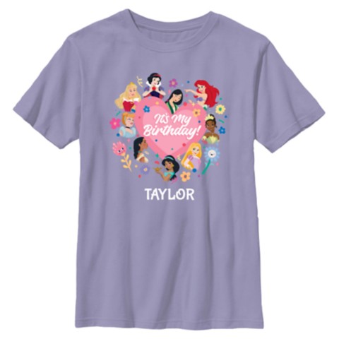 Женские футболки Disney Princess ''It's My Birthday!'' T-Shirt – Customized