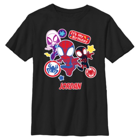 Женские футболки Disney Spidey and His Amazing Friends ''It's My Birthday'' T-Shirt – Customized