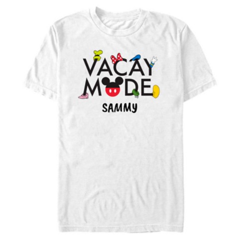 Футболки Disney Mickey Mouse and Friends ''Vacay Mode'' T-Shirt – Customized
