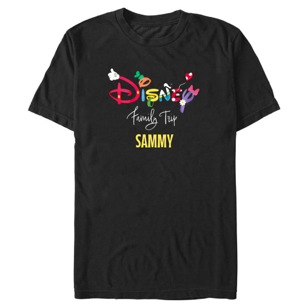 Mickey Mouse and Friends Disney Family Trip T-Shirt for Adults  Customized