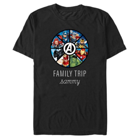 Футболки Disney Avengers ''Family Trip'' T-Shirt – Customized