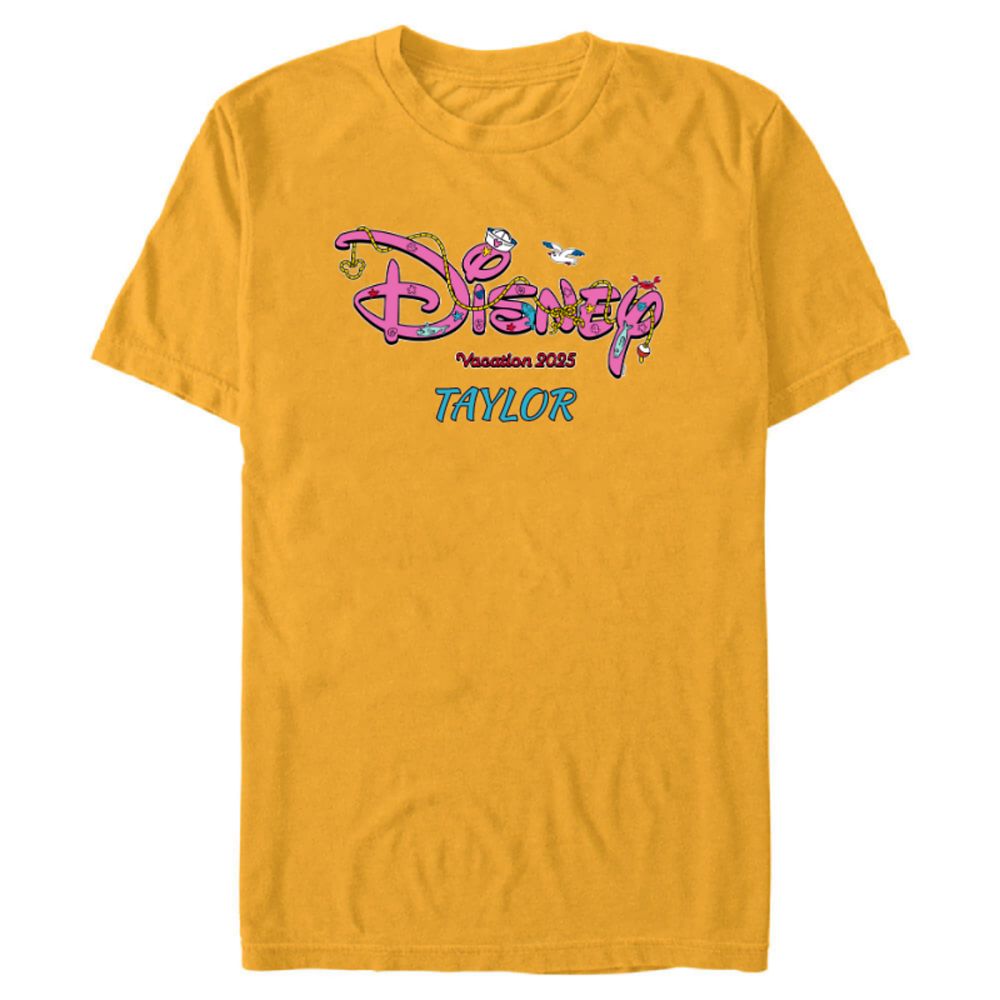 Disney Vacation 2025 Sailing and Cruise Line Group Matching T-Shirt for Adults Customized