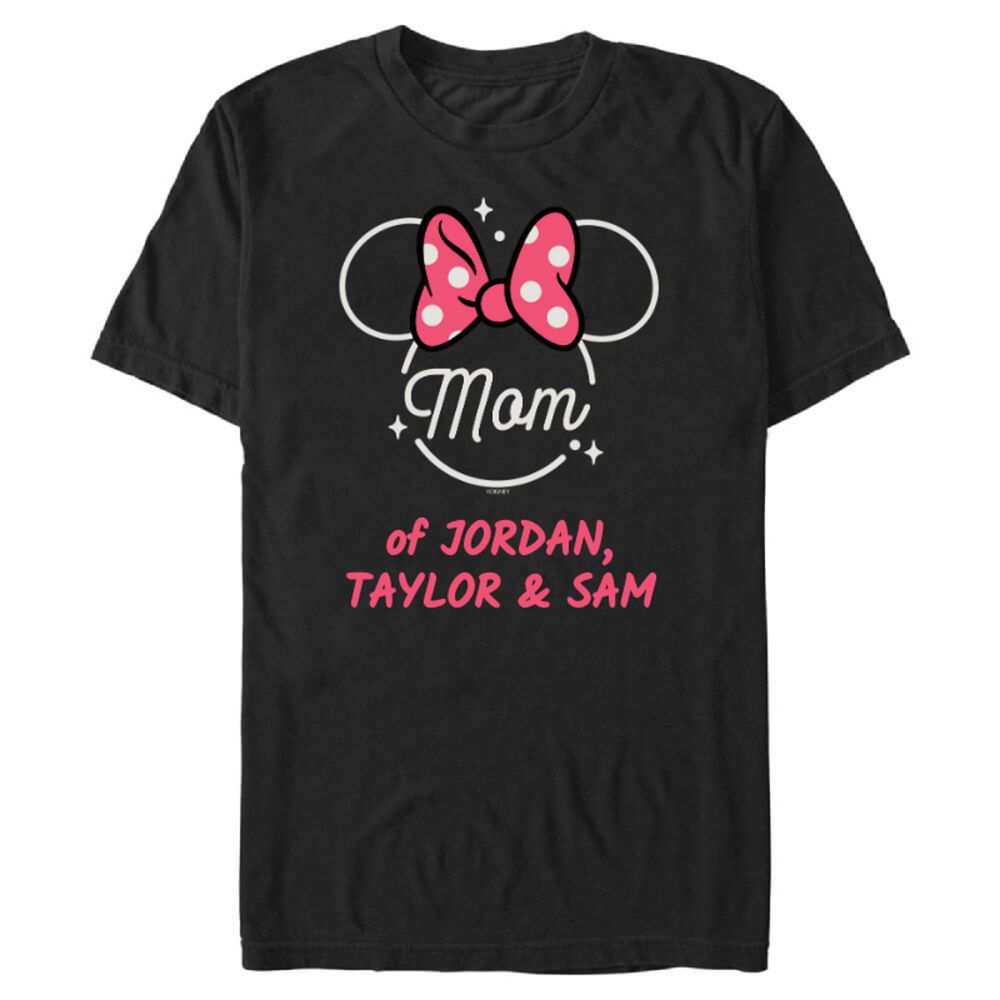Minnie Mouse Icon Mom Mothers Day T-Shirt for Adults Customized Official shopDisney
