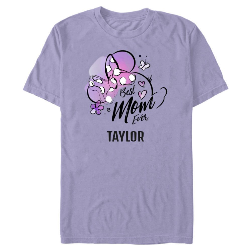 Minnie Mouse Best Mom Ever Mothers Day T-Shirt for Adults Customized Official shopDisney
