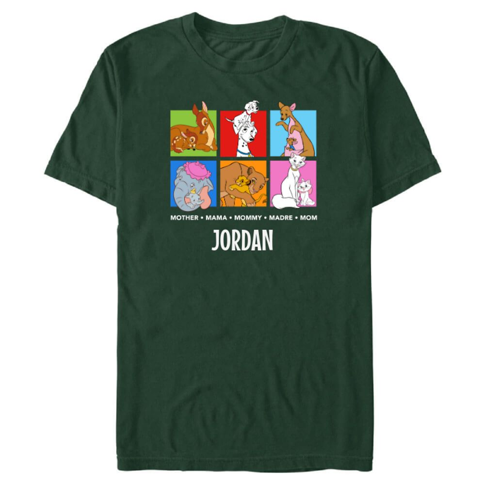 Disney Moms & Children Mothers Day T-Shirt for Adults  Customized