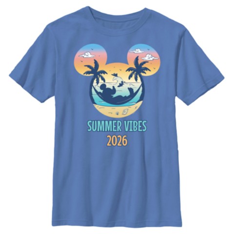Футболки Disney Mickey Mouse Icon ''Summer Vibes'' T-Shirt – Customized