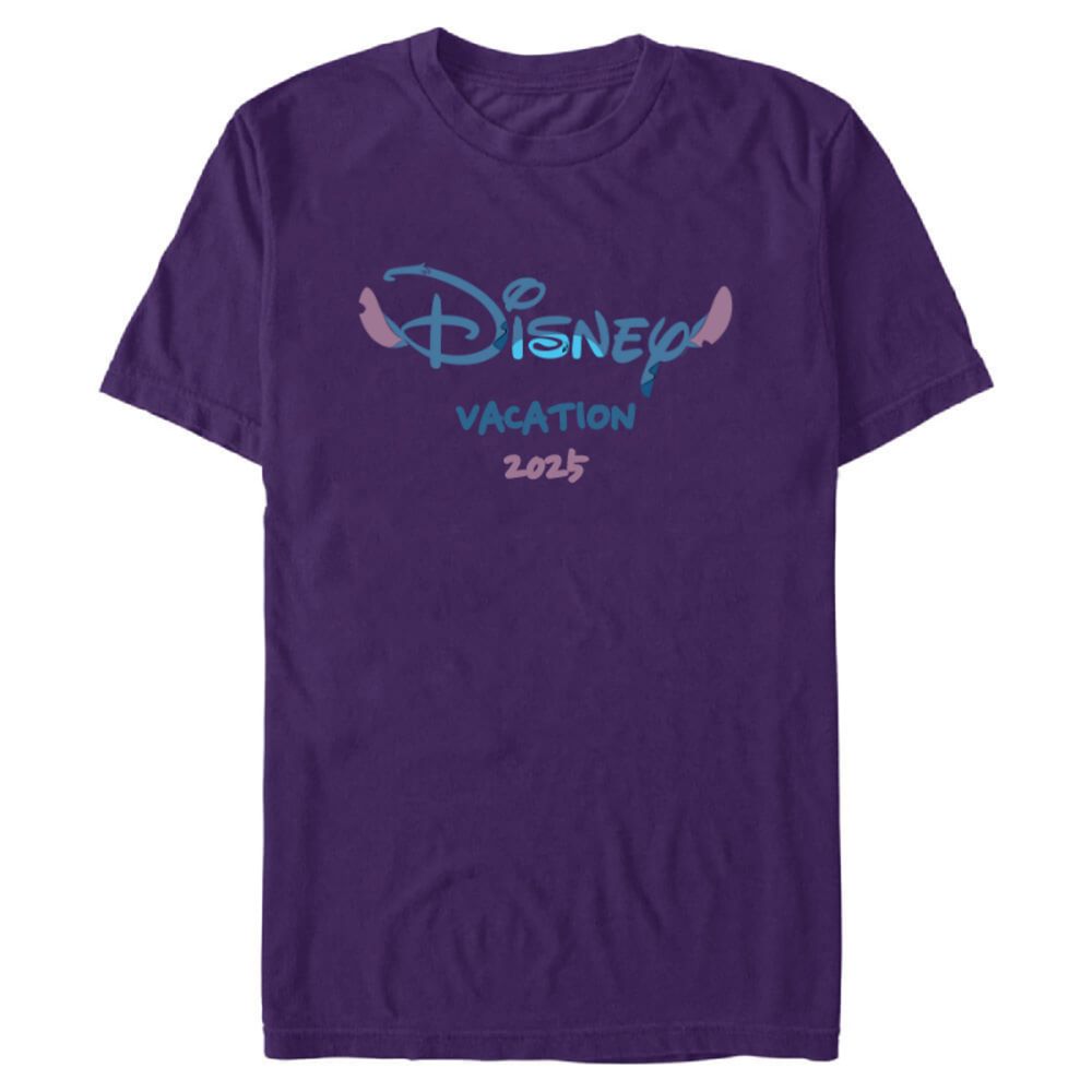 Stitch Disney Logo Matching T-Shirt for Adults Lilo & Stitch Customized