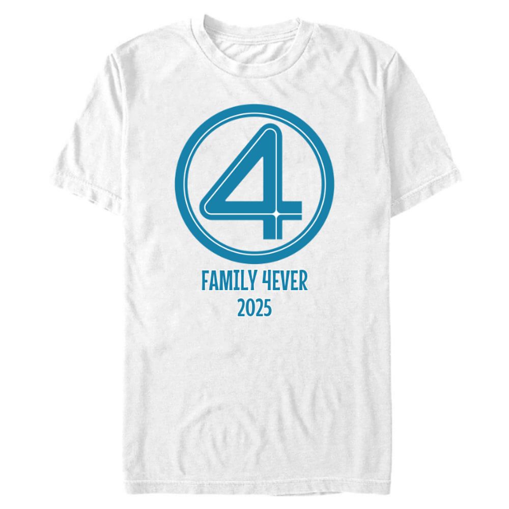 Marvel The Fantastic Four: First Steps Super Hero ''4'' Icon T-Shirt – Customized