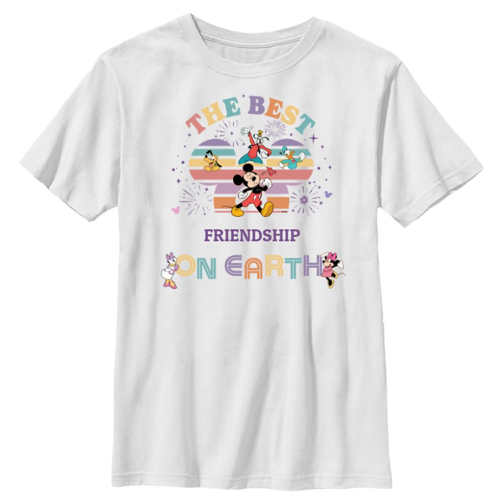 Mickey & Friends "Best _____ on Earth" Disney Parks Vacation T-Shirt Customized