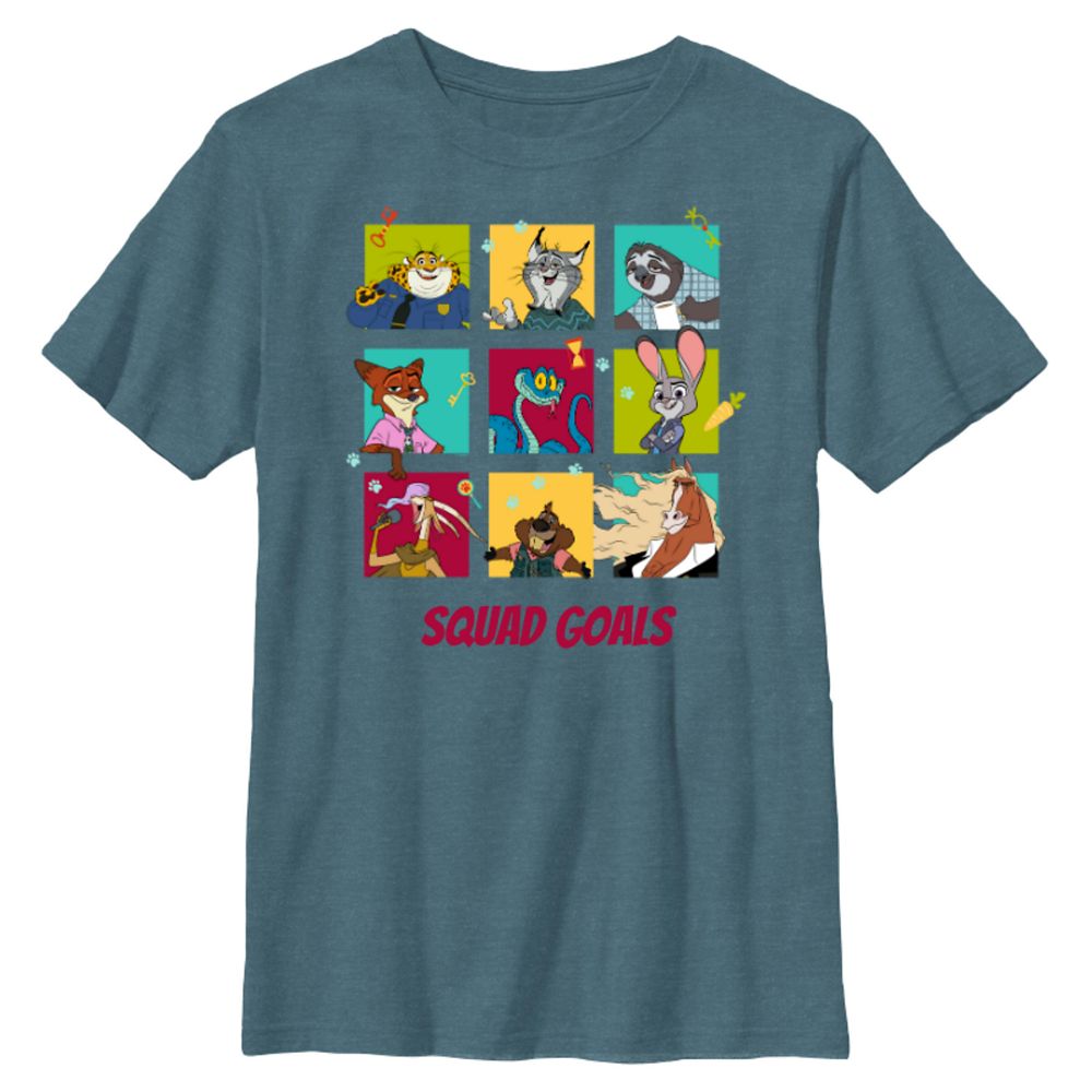 Zootopia 2 Cast T-Shirt for Kids &ndash; Customized