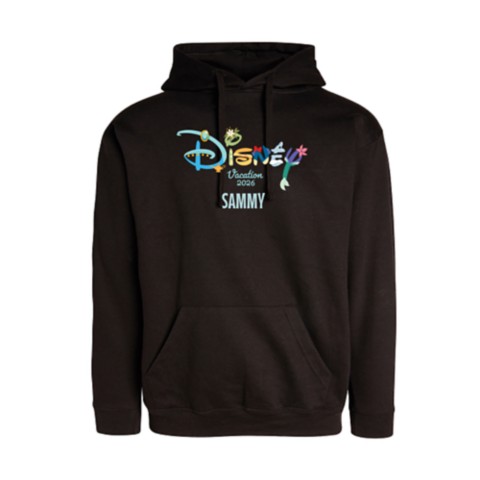 Худи Disney Princess ''Disney Vacation 2026'' Logo Pullover for Adults – Customized