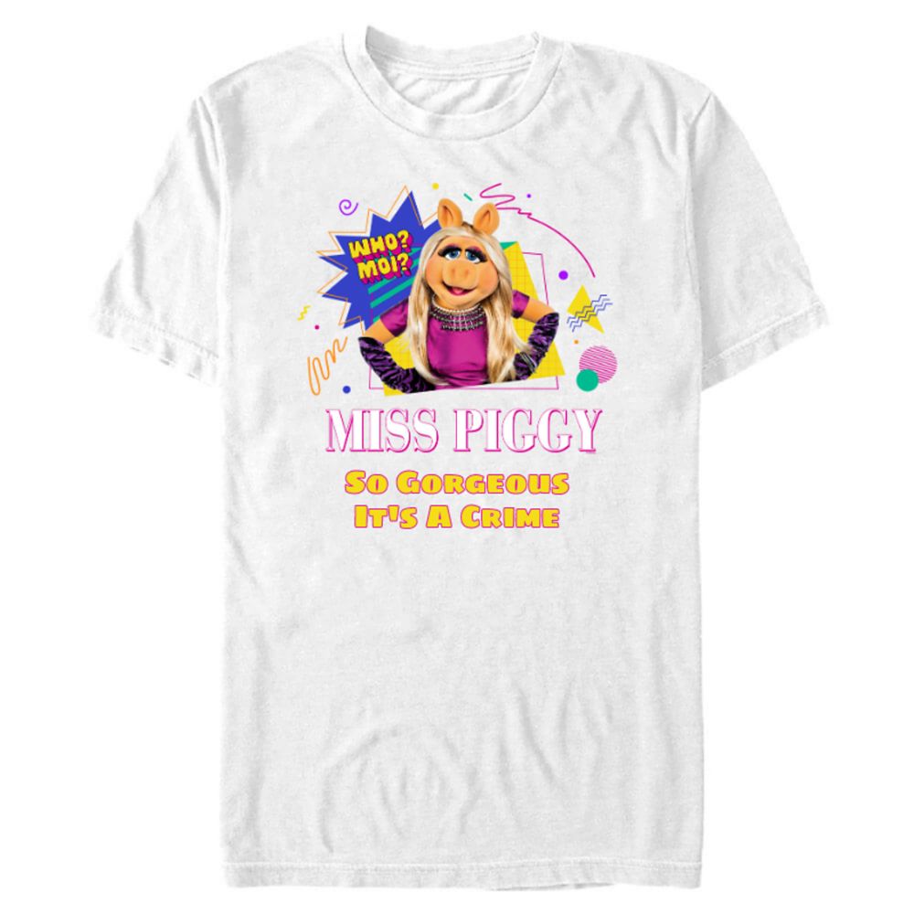 Miss Piggy ''So Gorgeous It's A Crime'' T-Shirt for Adults &ndash; The Muppets &ndash; Personalized