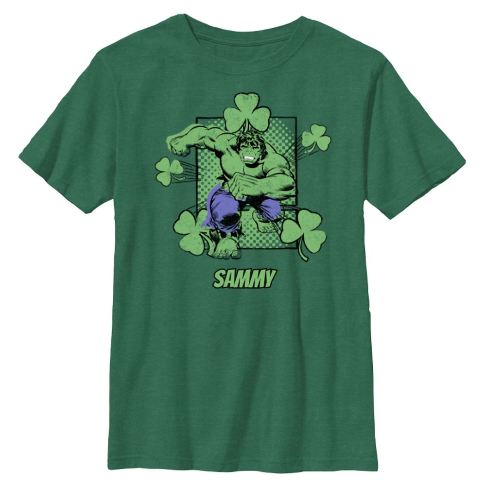 Hulk St. Patrick's Day Shamrocks T-Shirt &ndash; Customized