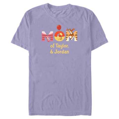 Женские футболки Disney Winnie the Pooh and Pals ''Mom'' Mother's Day T-Shirt – Customized