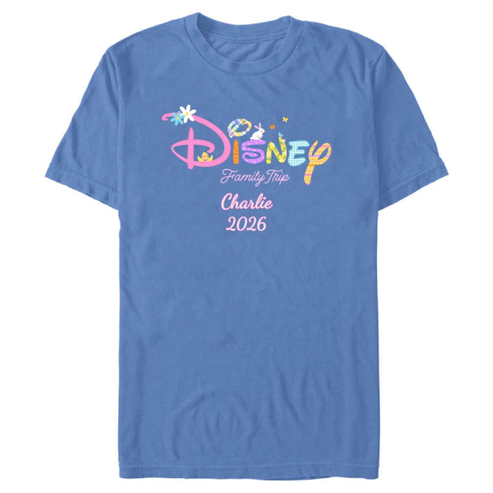 Disney Family Trip Party Matching T-Shirt for Adults &ndash; Easter &ndash; Spring Vacation &ndash; Customized