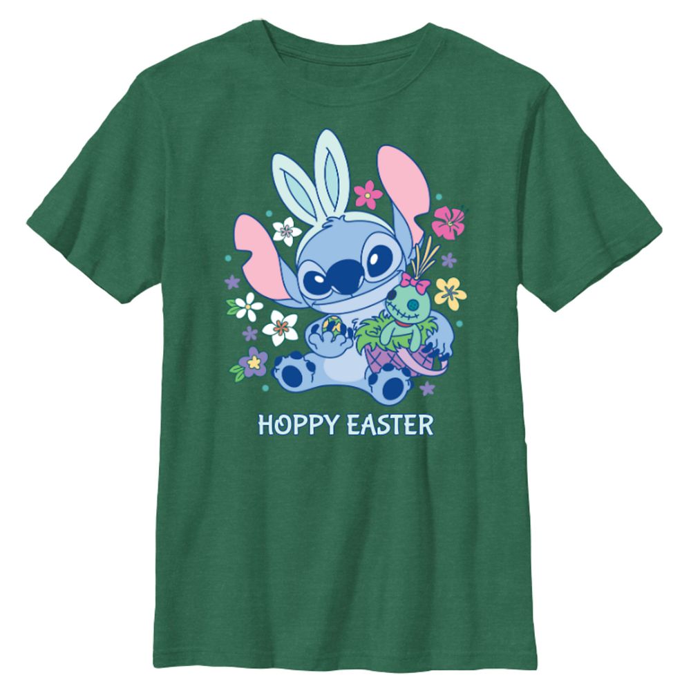 Stitch and Scrump ''Hoppy Easter'' T-Shirt for Kids &ndash; Lilo & Stitch &ndash; Customizable