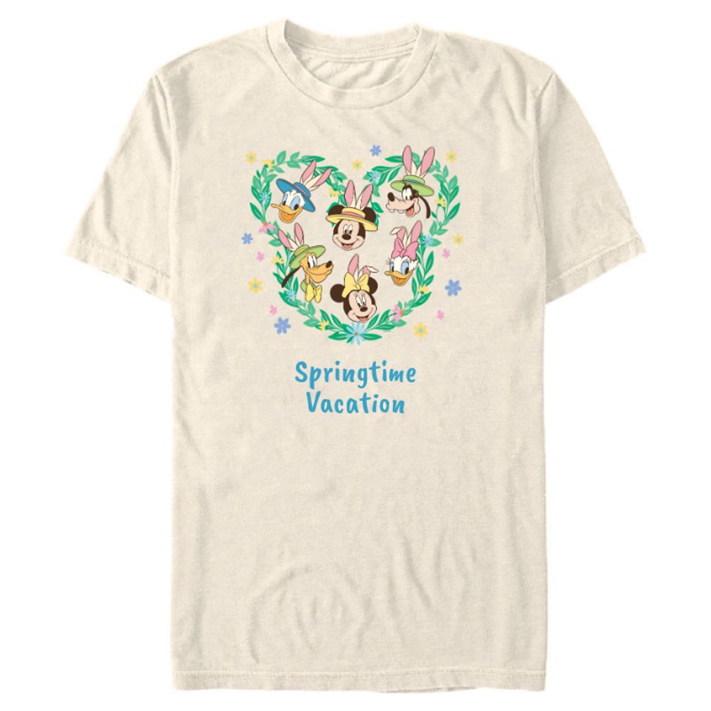 Mickey Mouse and Friends in Easter Bunny Ears Spring Disney Trip Icon T-Shirt &ndash; Customized