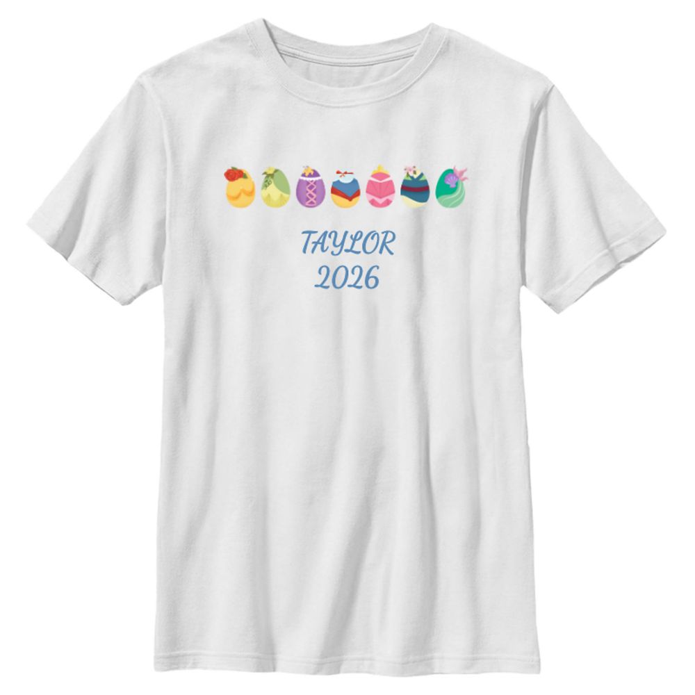 Disney Princess Easter Eggs Lineup T-Shirt &ndash; Customized
