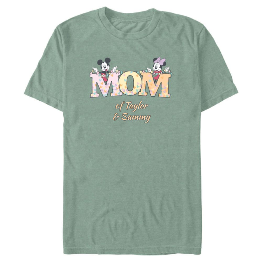 Mickey and Minnie Mouse ''Mom'' T-Shirt for Adults &ndash; Customized