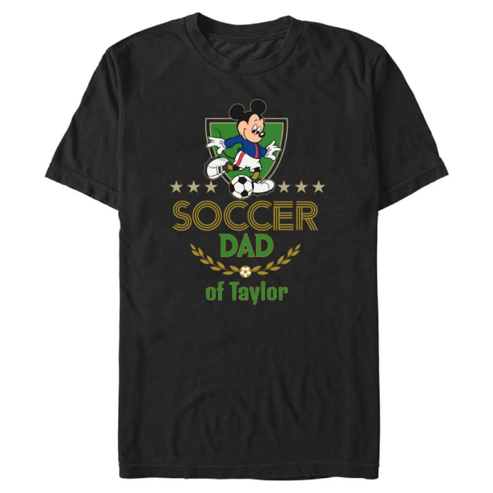 Mickey Mouse ''Soccer Dad'' Father's Day T-Shirt for Adults - Customized | Disney Store