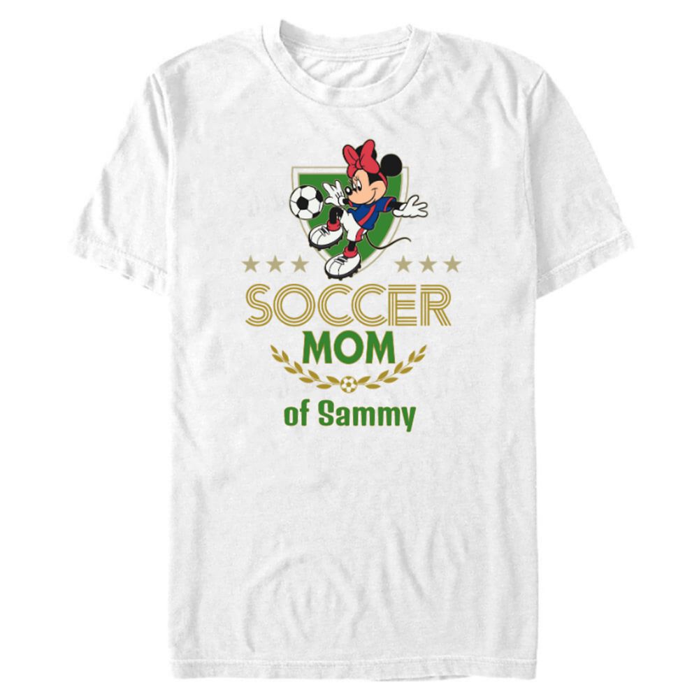 Minnie Mouse ''Soccer Mom'' Mother's Day T-Shirt for Adults &ndash; Customized