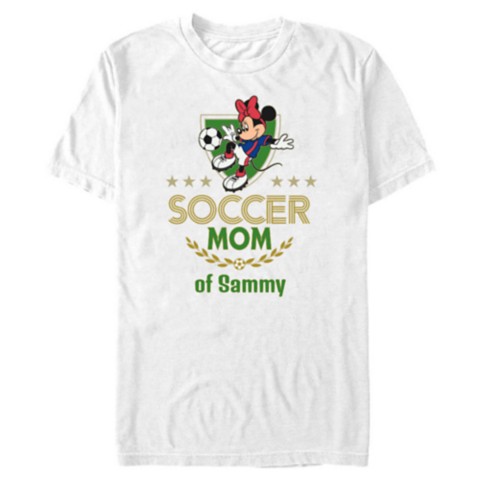 Женские футболки Disney Minnie Mouse ''Soccer Mom'' Mother's Day T-Shirt – Customized