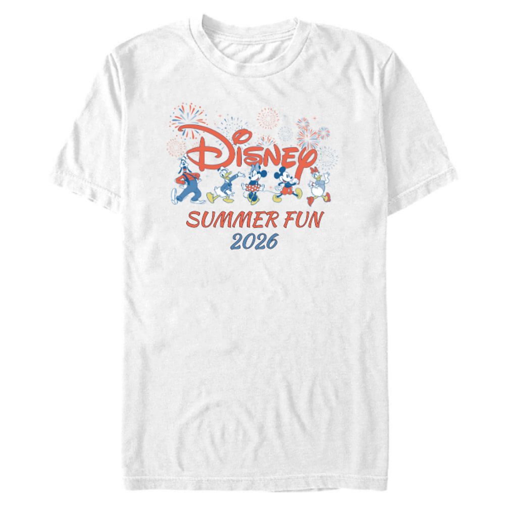 Mickey Mouse and Friends Americana Disney Logo T-Shirt - Customized | Disney Store