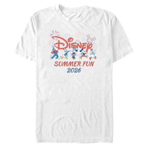 Футболки Disney Mickey Mouse and Friends Americana Disney Logo T-Shirt – Customized