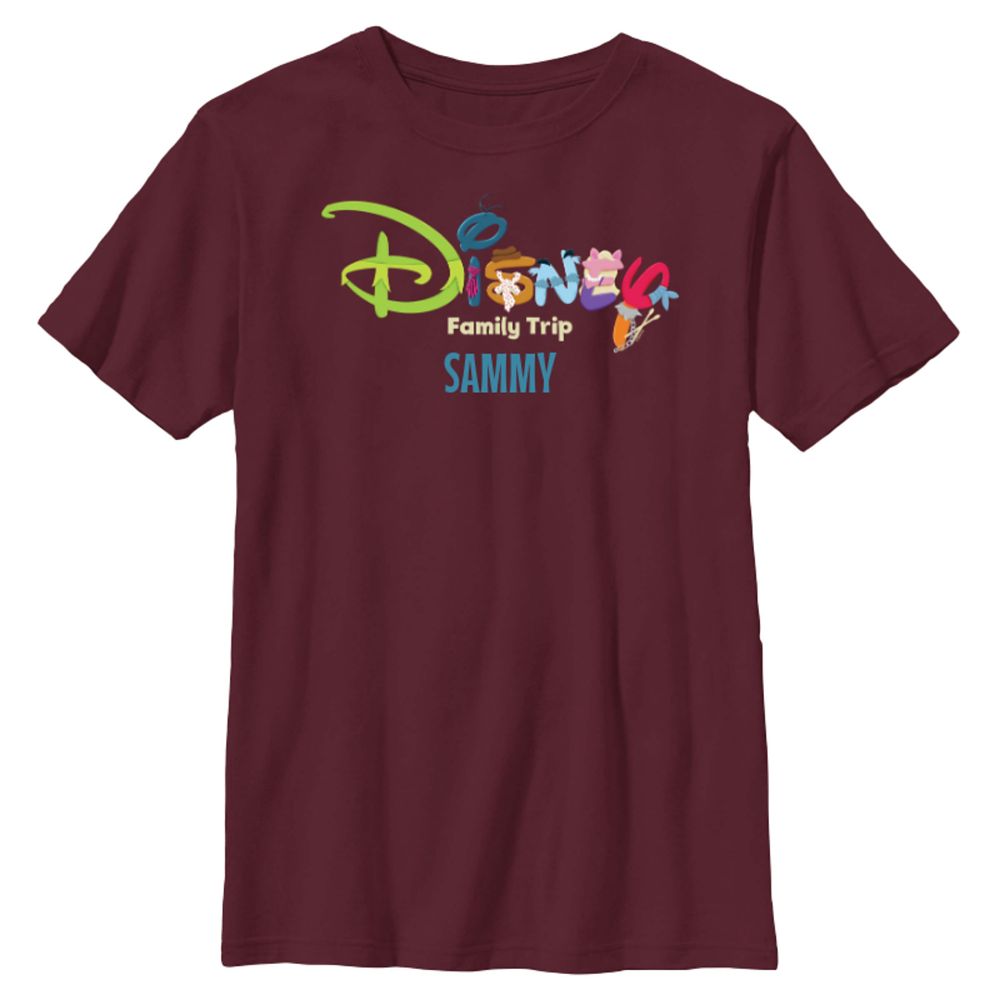 The Muppets Disney Family Trip Logo T-Shirt for Kids &ndash; Customized