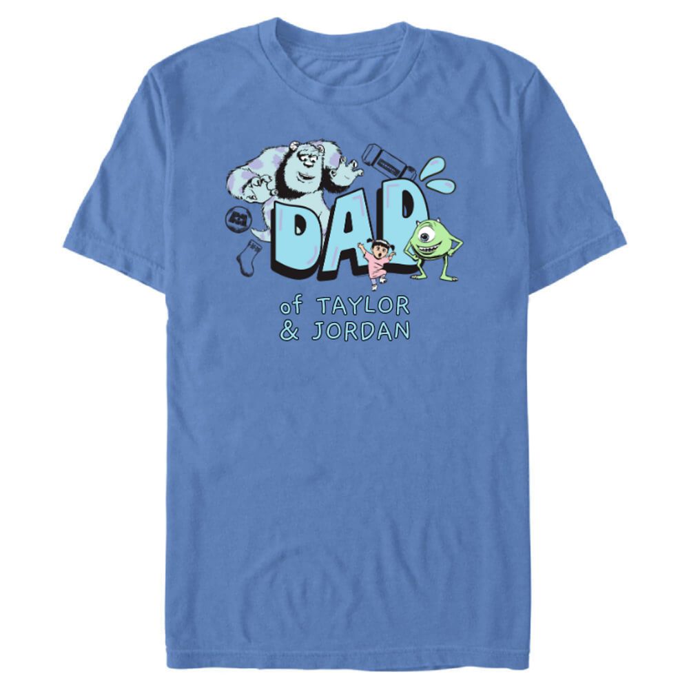 Monsters, Inc. ''Dad'' Father&rsquo;s Day T-Shirt for Adults &ndash; Customized