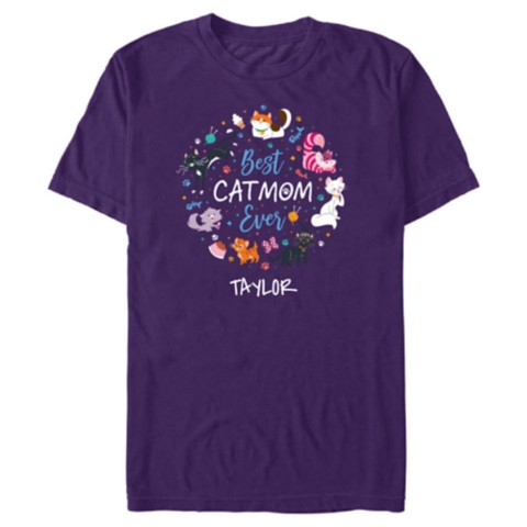 Женские футболки Disney Cats ''Best Cat Mom Ever'' T-Shirt – Customized