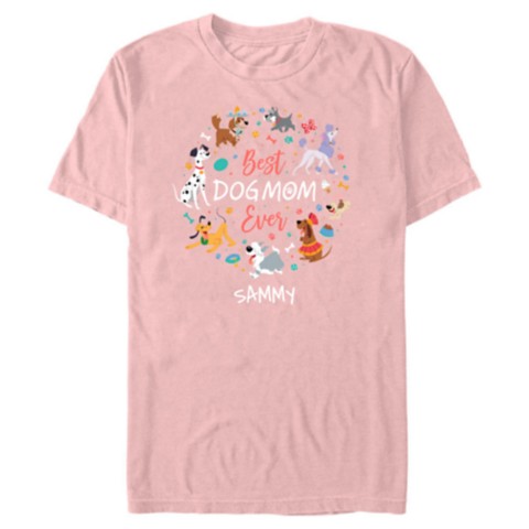 Женские футболки Disney Dogs ''Best Dog Mom Ever'' T-Shirt – Customized