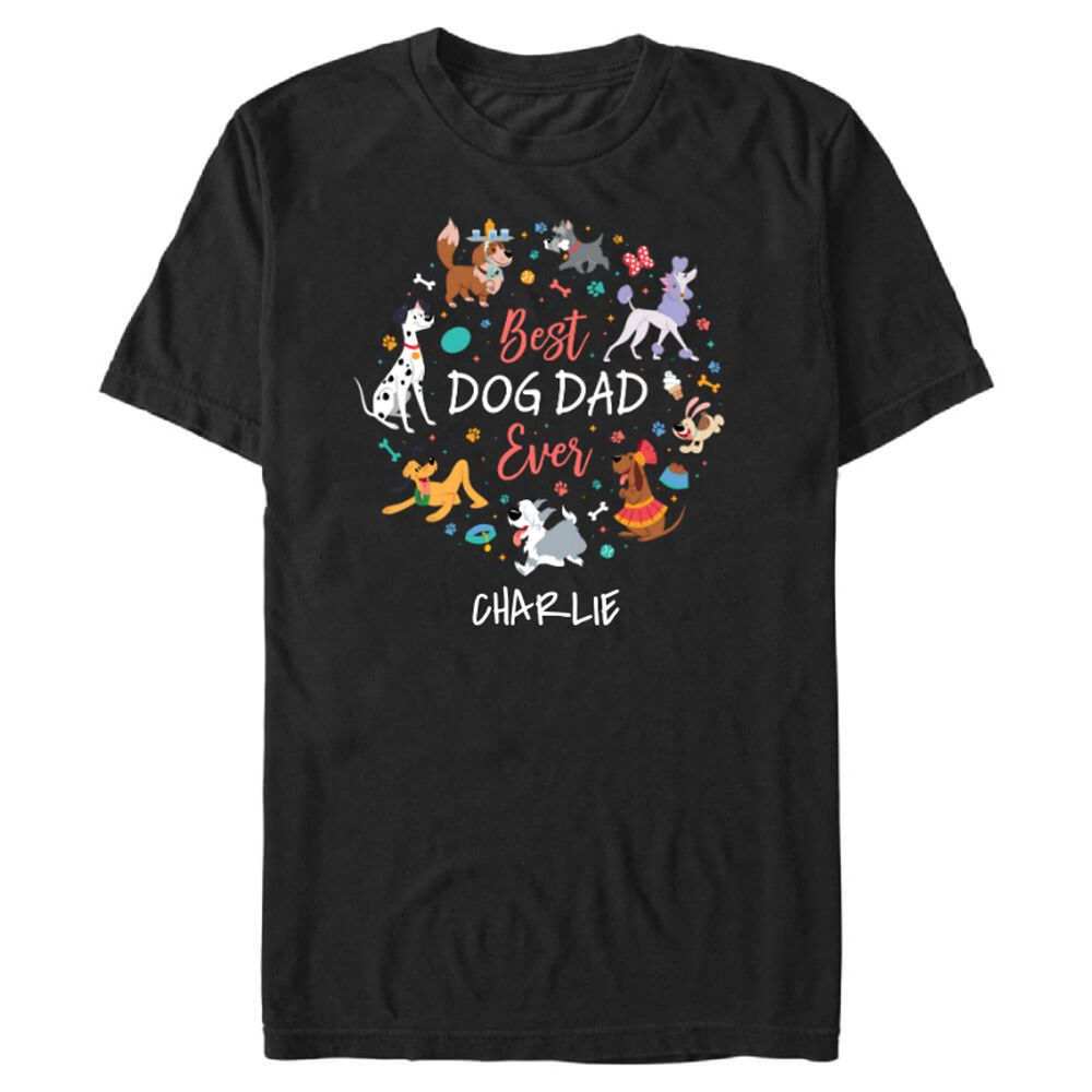 Disney Dogs ''Best Dog Dad Ever'' T-Shirt - Customized | Disney Store
