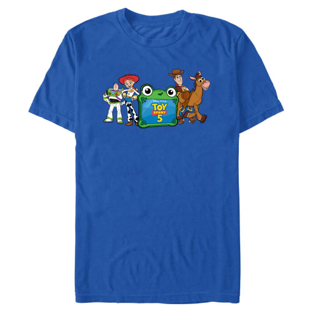 Toy Story 5 Cast and Logo T-Shirt for Adults &ndash; Customized