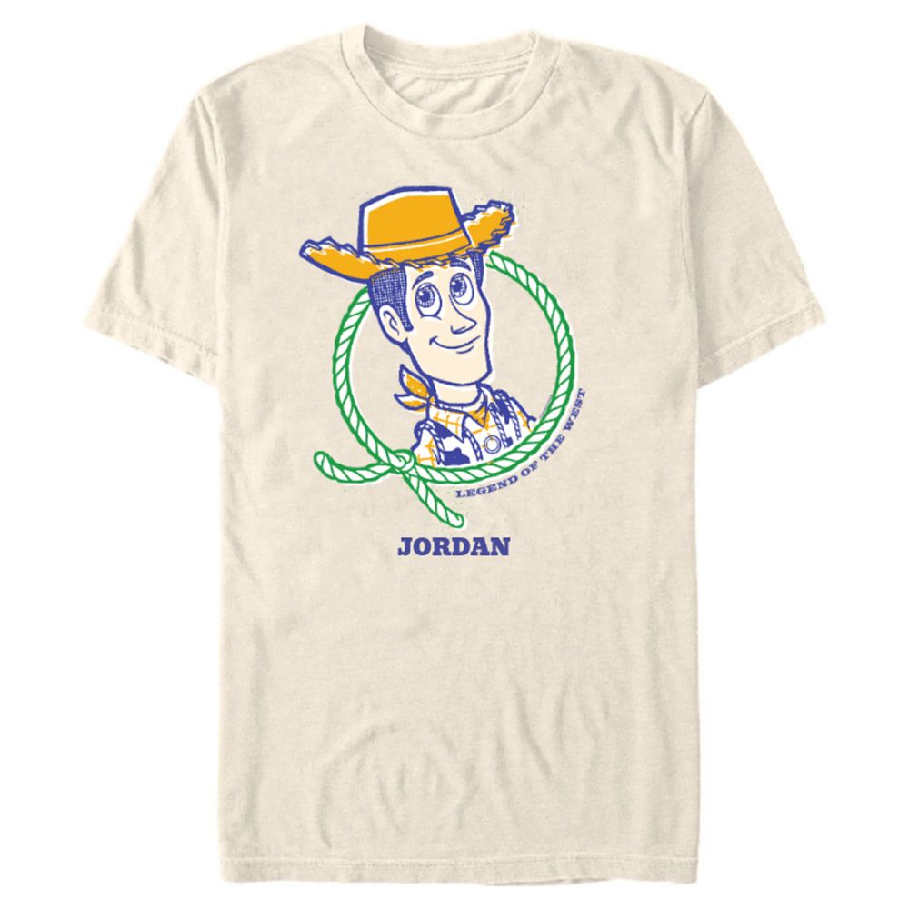 Woody Retro T-Shirt for Adults &ndash; Toy Story 5 &ndash; Customized