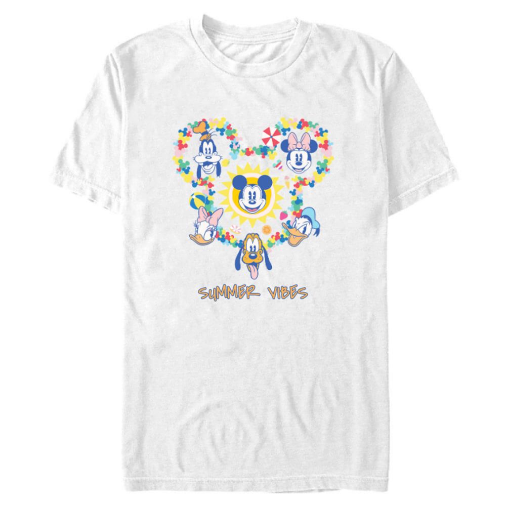 Mickey Mouse and Friends Summer Vacation T-Shirt for Adults &ndash; Customized