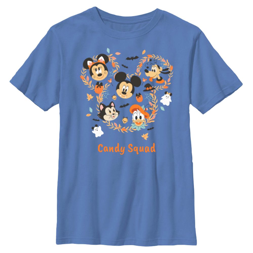 Mickey Mouse and Friends Halloween Fall Icon T-Shirt &ndash; Customized