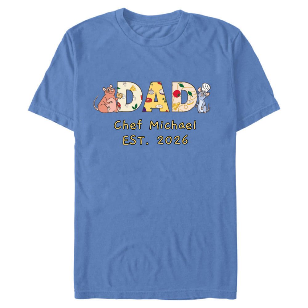 Ratatouille ''Dad'' Family Trip T-Shirt for Adults &ndash; Customized