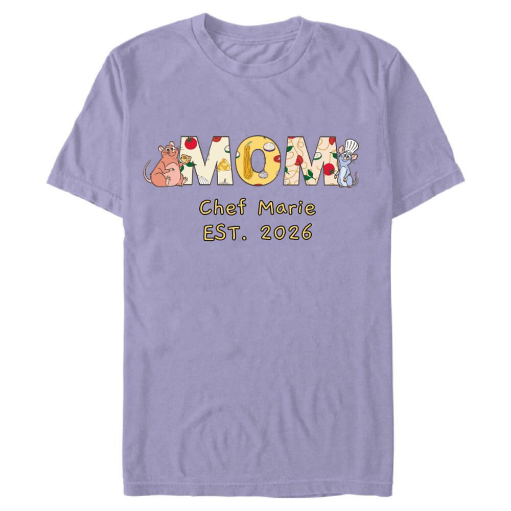 Ratatouille ''Mom'' Family Trip T-Shirt for Adults &ndash; Customized