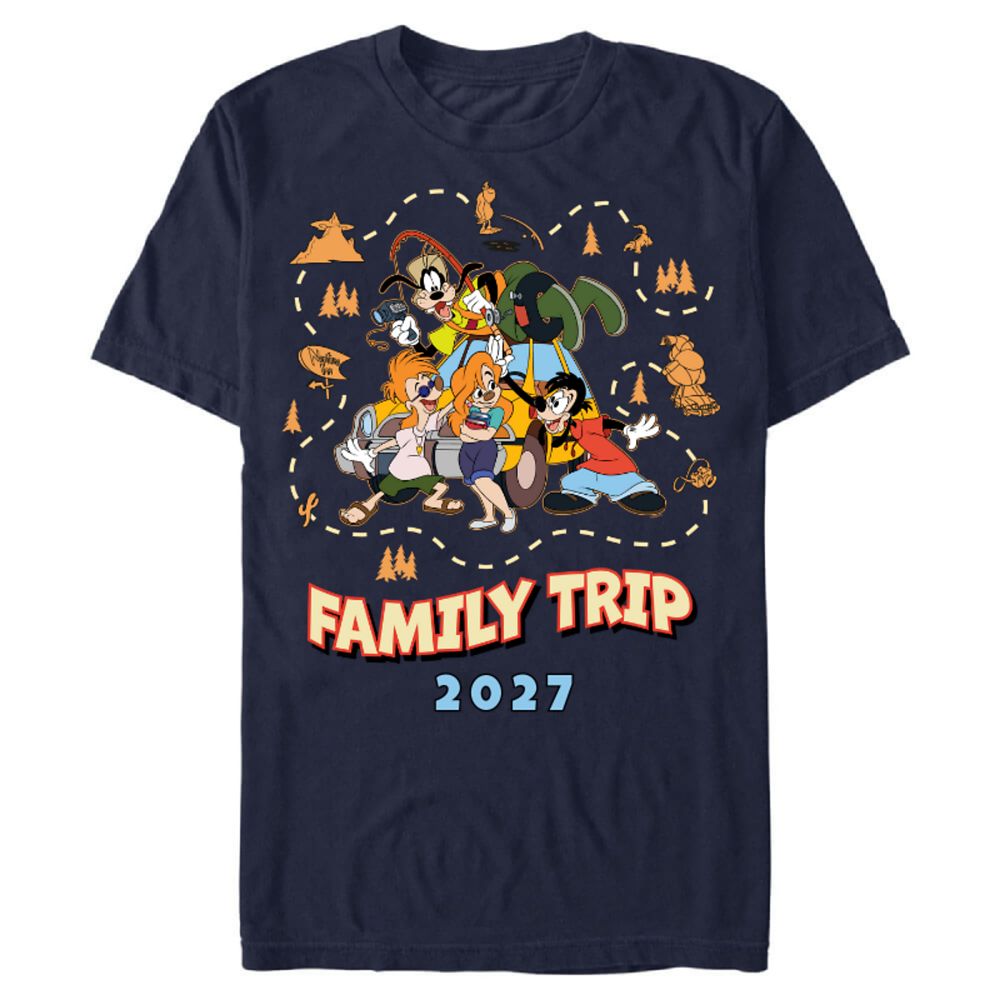 A Goofy Movie Family Trip Matching Vacation T-Shirt &ndash; Customized